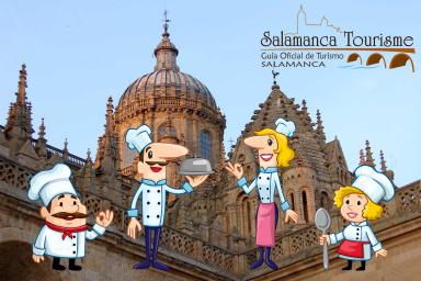 Gastronomía en Salamanca    En Salamanca hay una gran variedad especialidades culinarias. Salamanca es para muchos uno de los puntos de referencia en cuanto al tapeo.